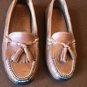 Cole Haan Women Size 7 Brown Loafers Tassels